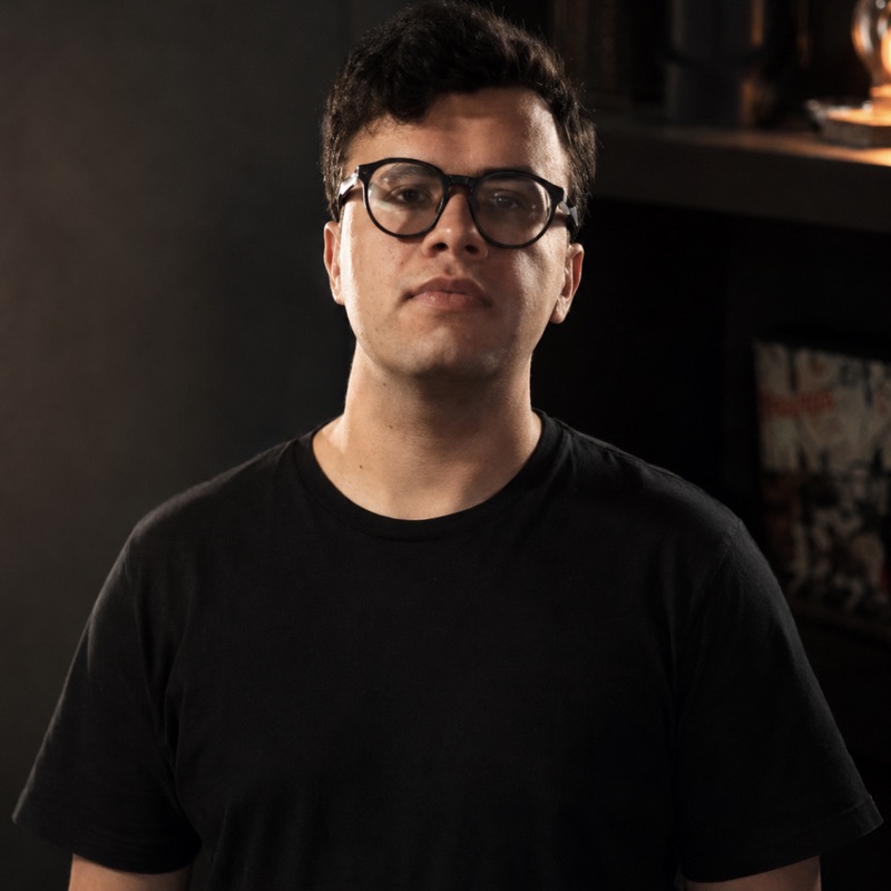 Felipe, responsável por vídeo e fotografia na Five Assessoria